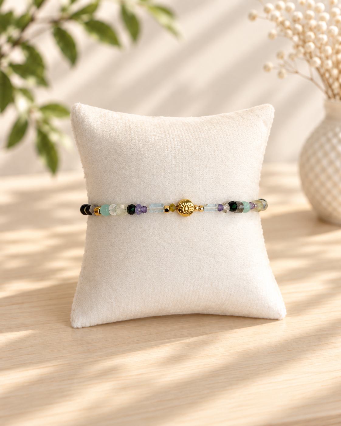 Glass Bead Evil Eye Bracelets