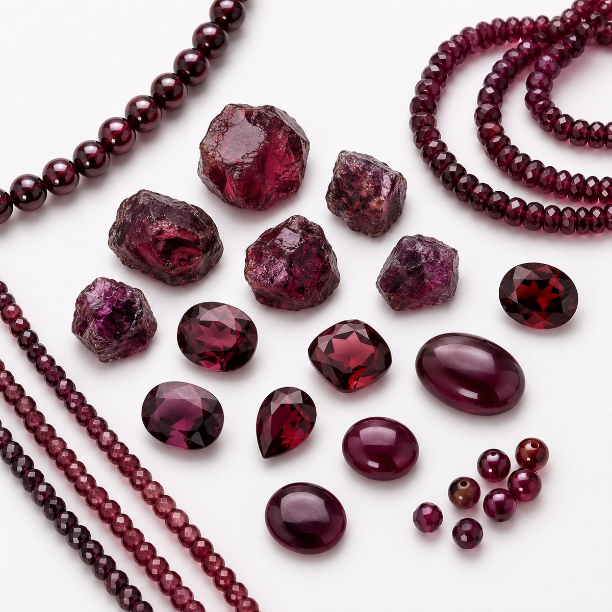 Garnet • strength • friendship • grounding