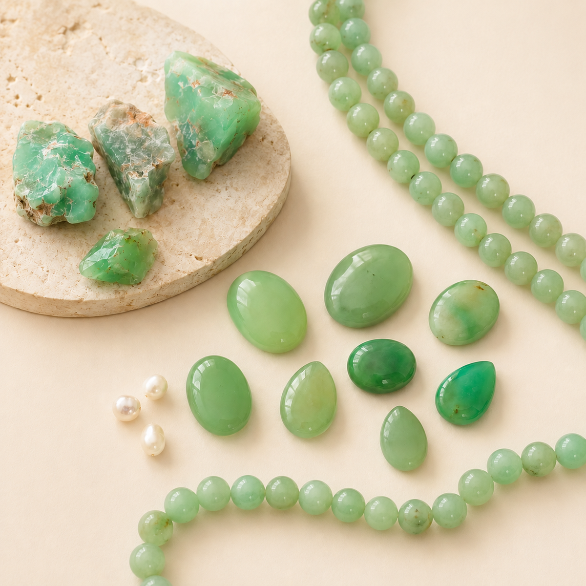Chrysoprase • joy • hope • compassion