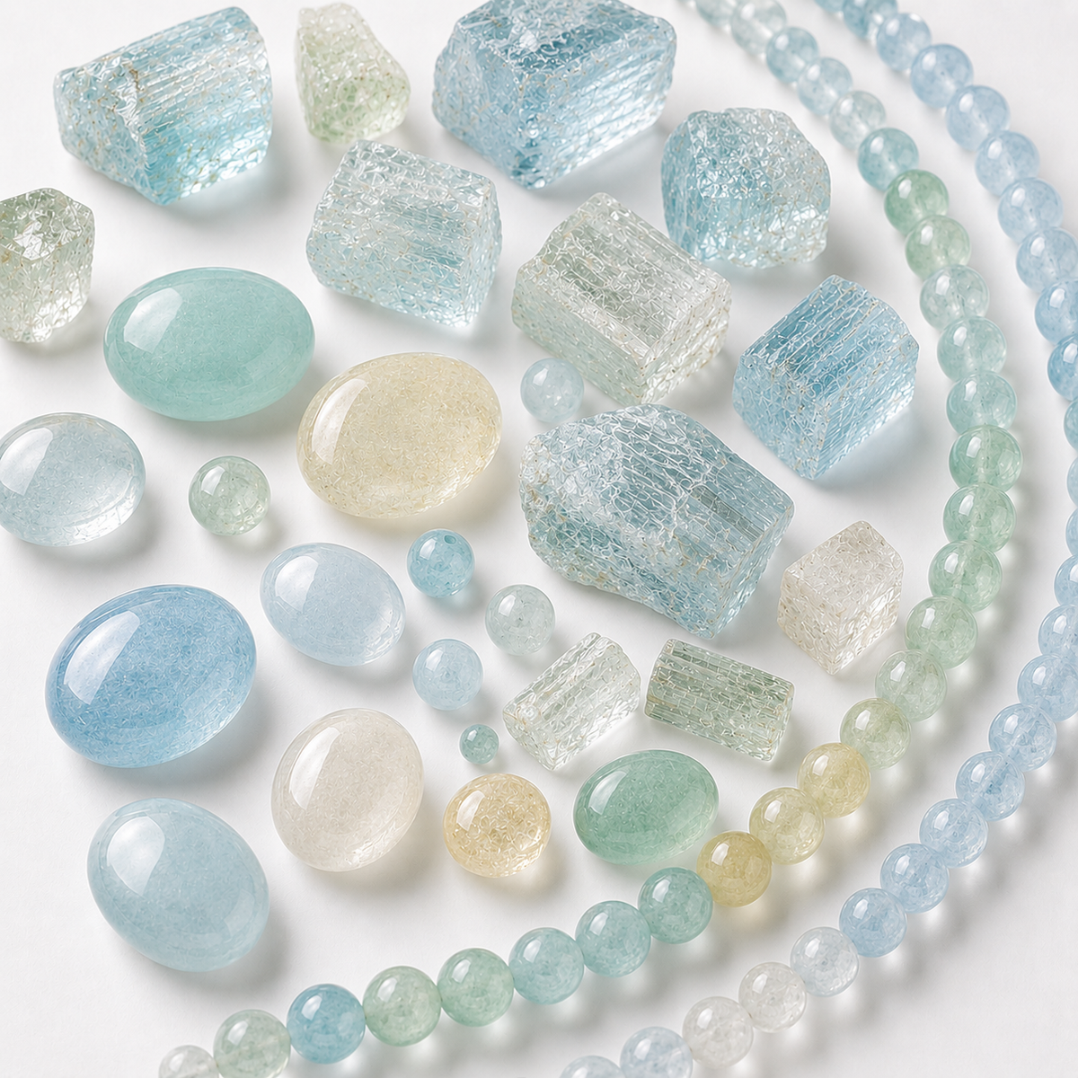 Aquamarine • calm • clarity • peaceful