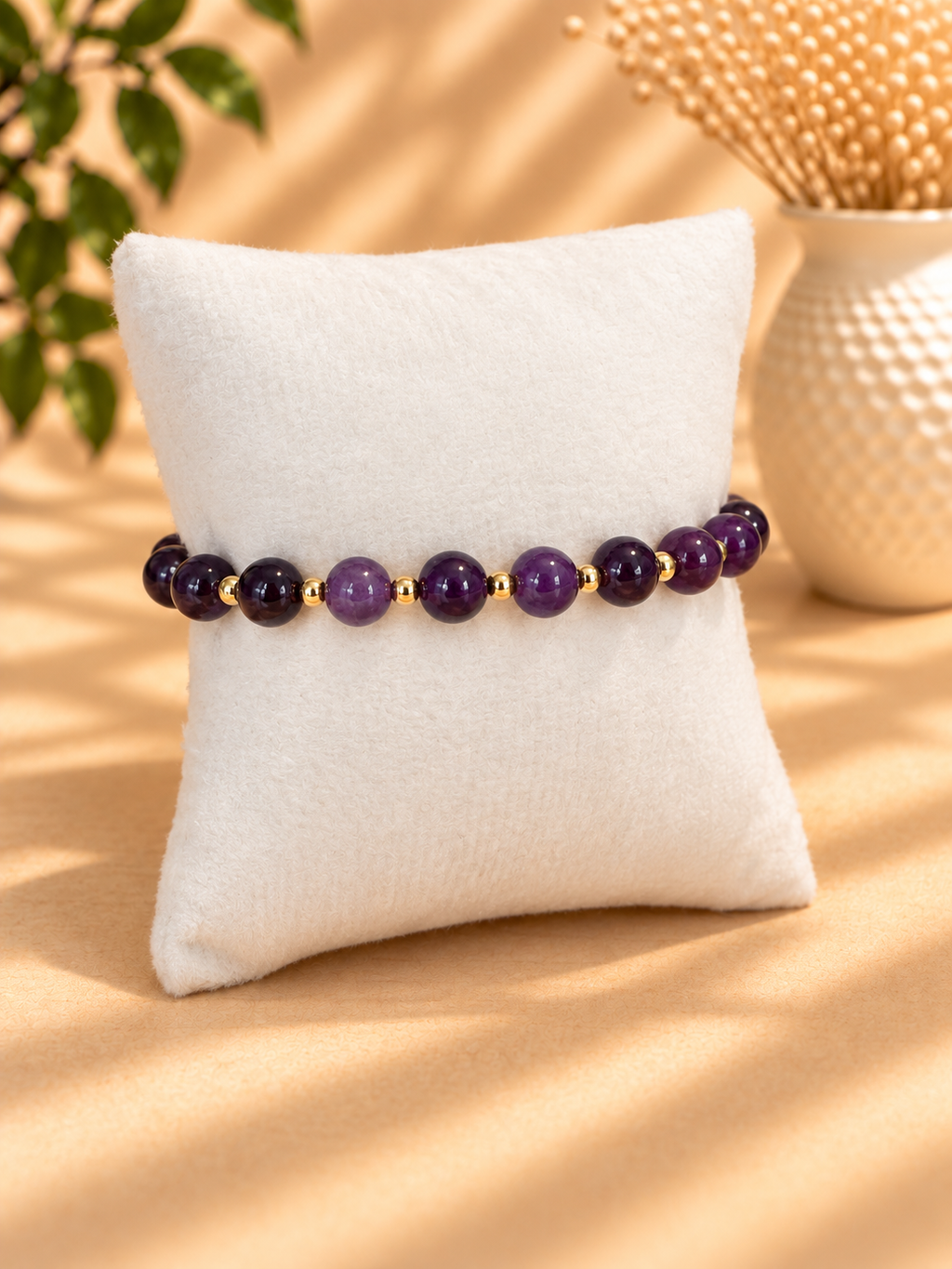 Amethyst bracelet