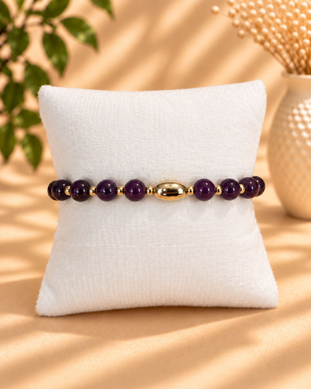 Amethyst bracelet