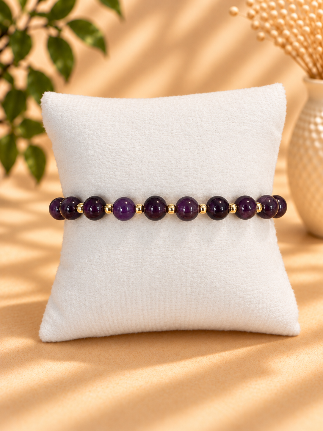Amethyst bracelet