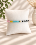 Fun multi-colored glass bead Bracelet