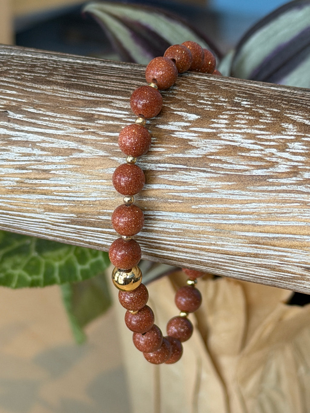 Golden Sandstone bracelet @Evanston Made Storefront