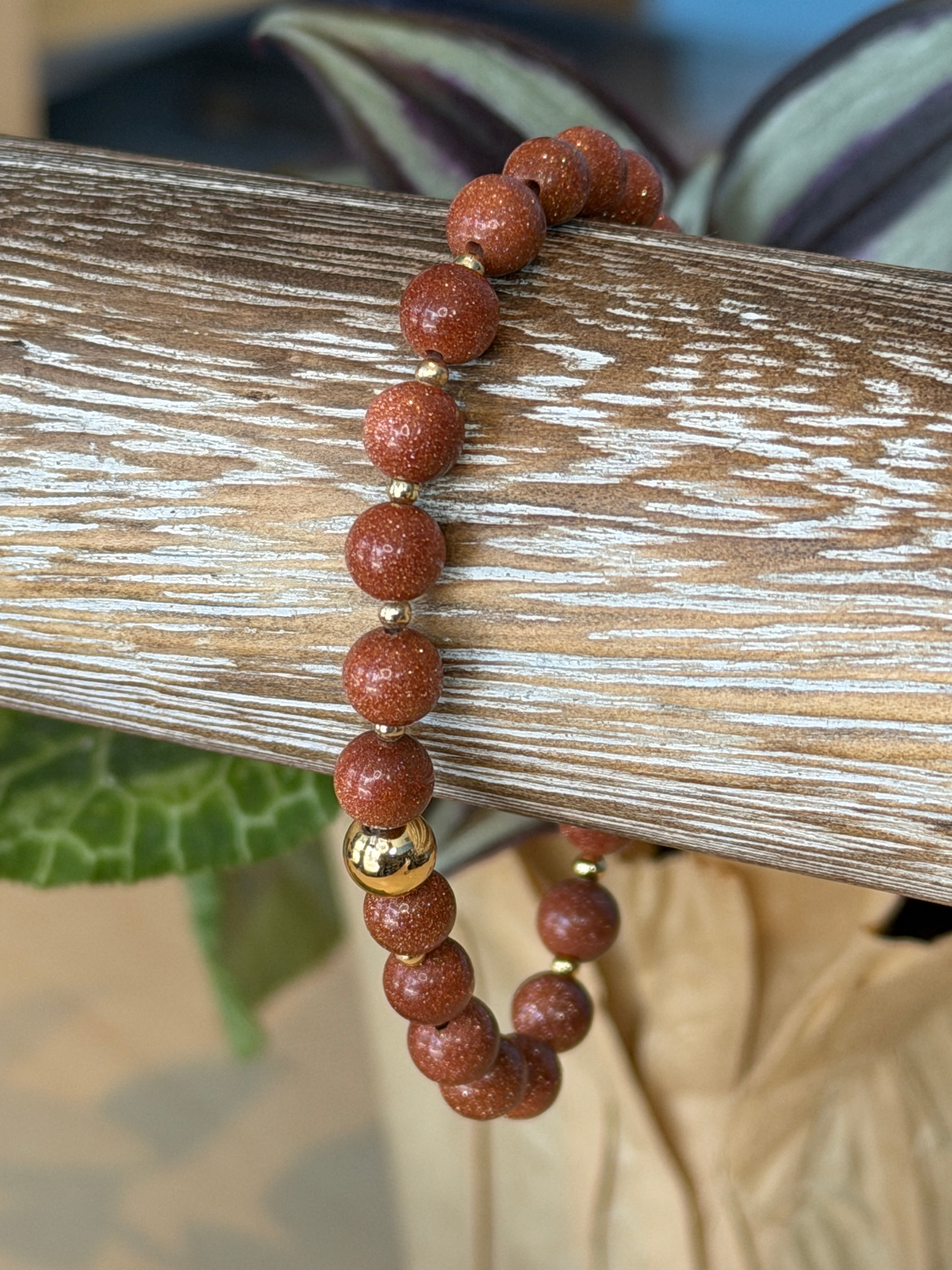 Golden Sandstone bracelet @Evanston Made Storefront
