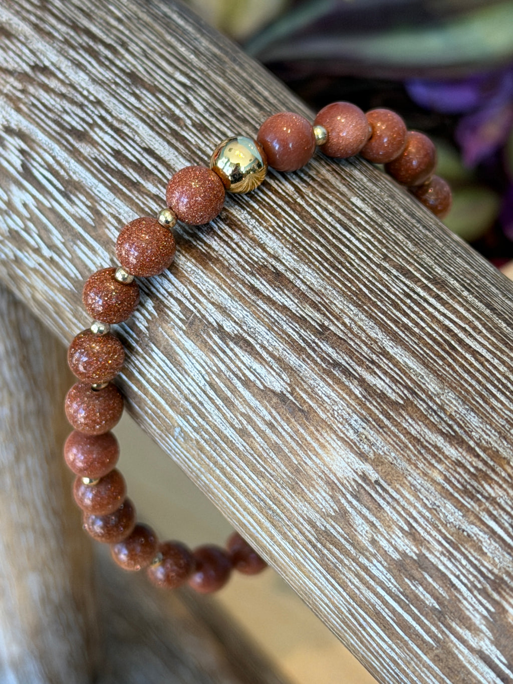 Golden Sandstone bracelet @Evanston Made Storefront