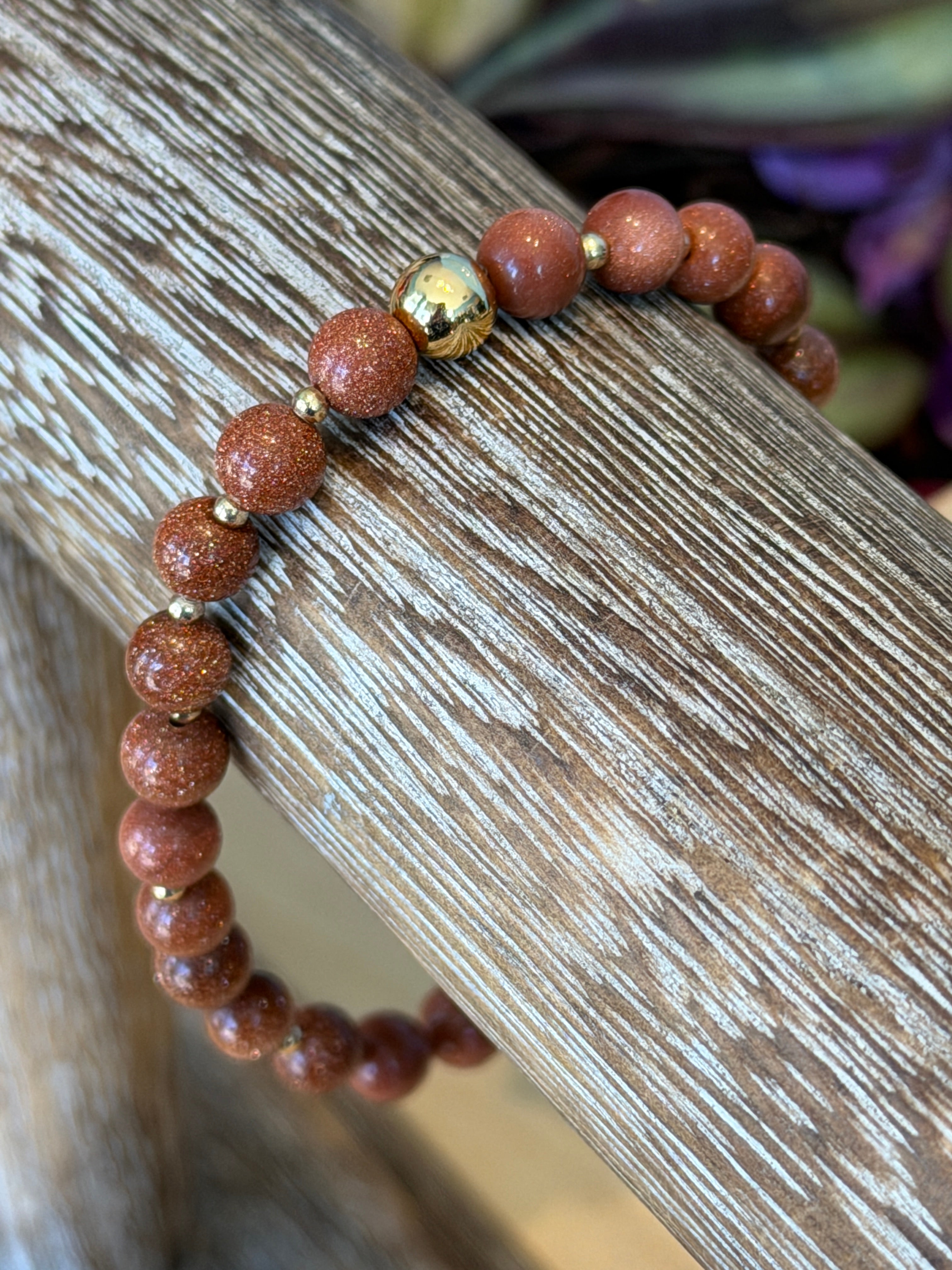 Golden Sandstone bracelet @Evanston Made Storefront
