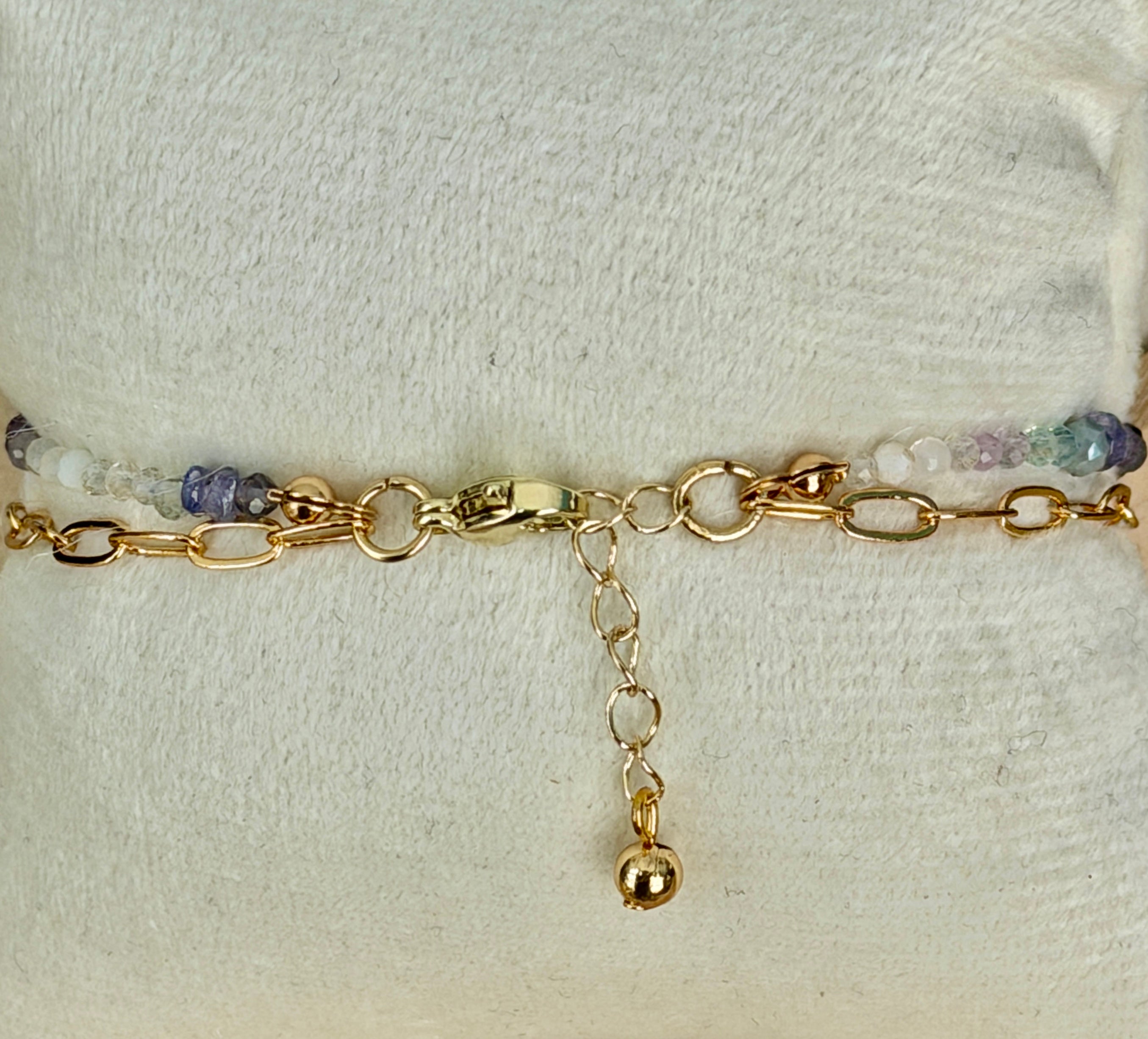 Duet bracelet #11 blurple