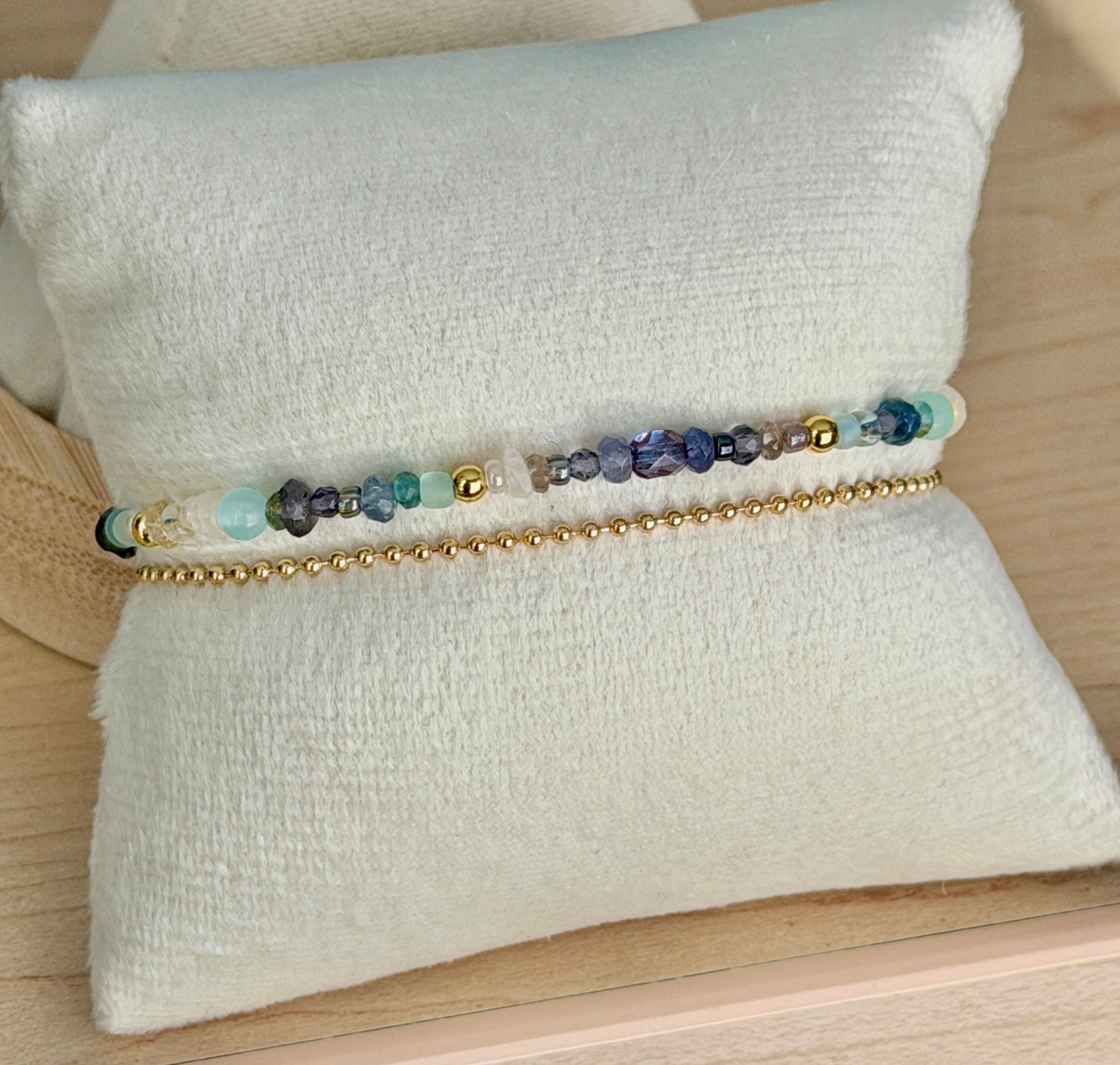 Duet Bracelet Blue @Evanston Made Storefront