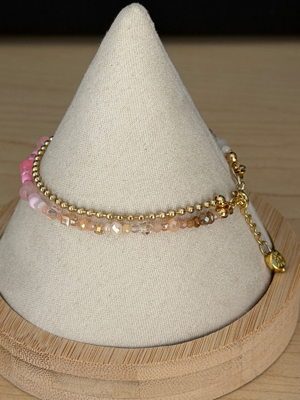Duet bracelet #14 Pink