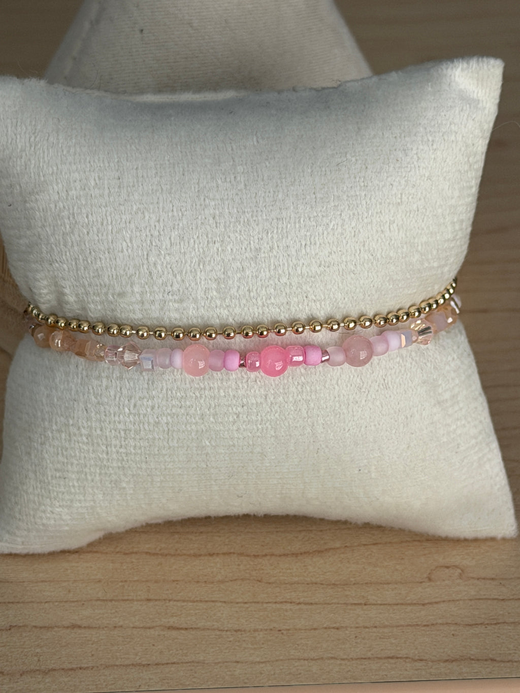 Duet bracelet #14 Pink
