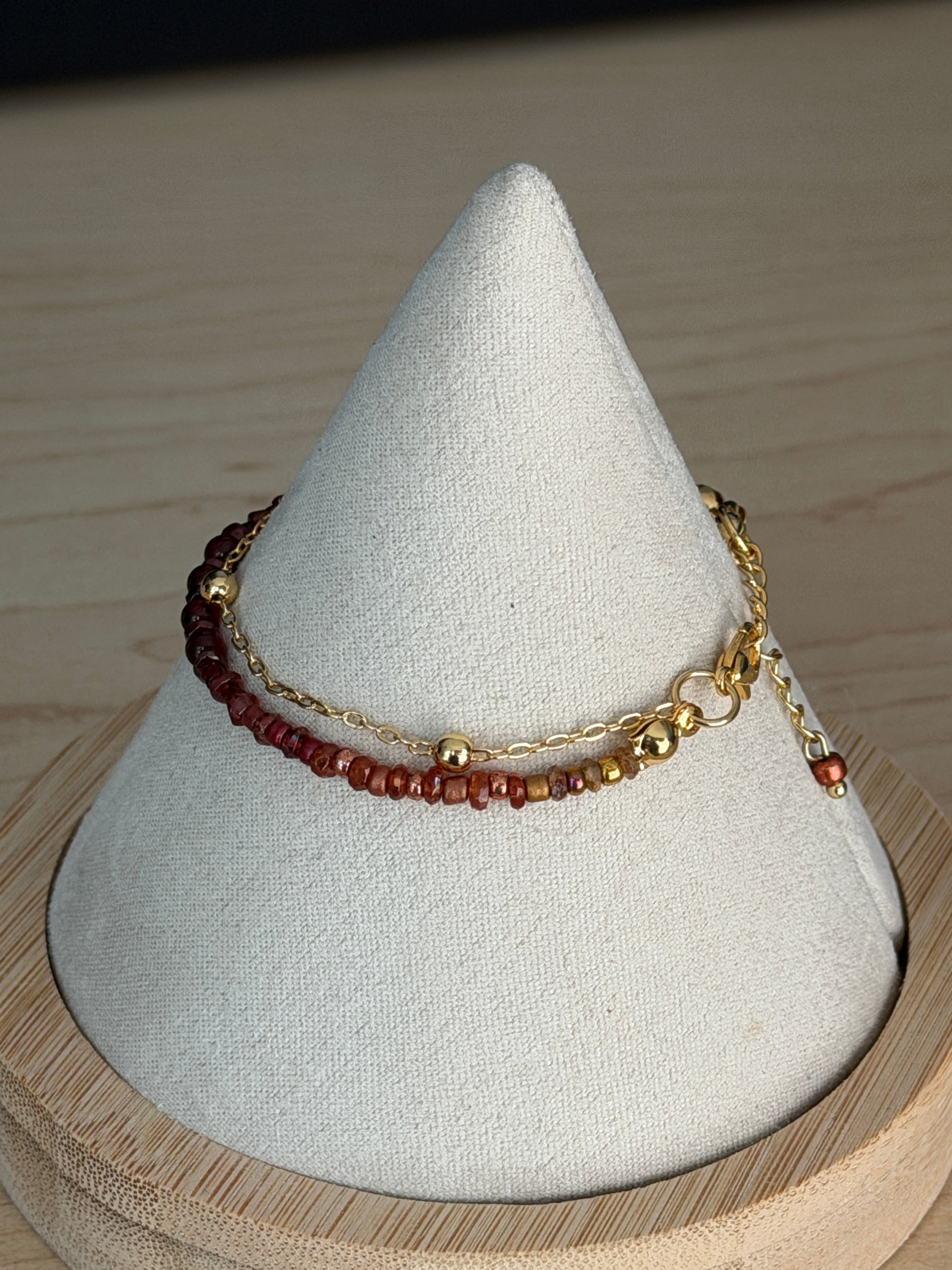 Duet #12 Bracelet Amber
