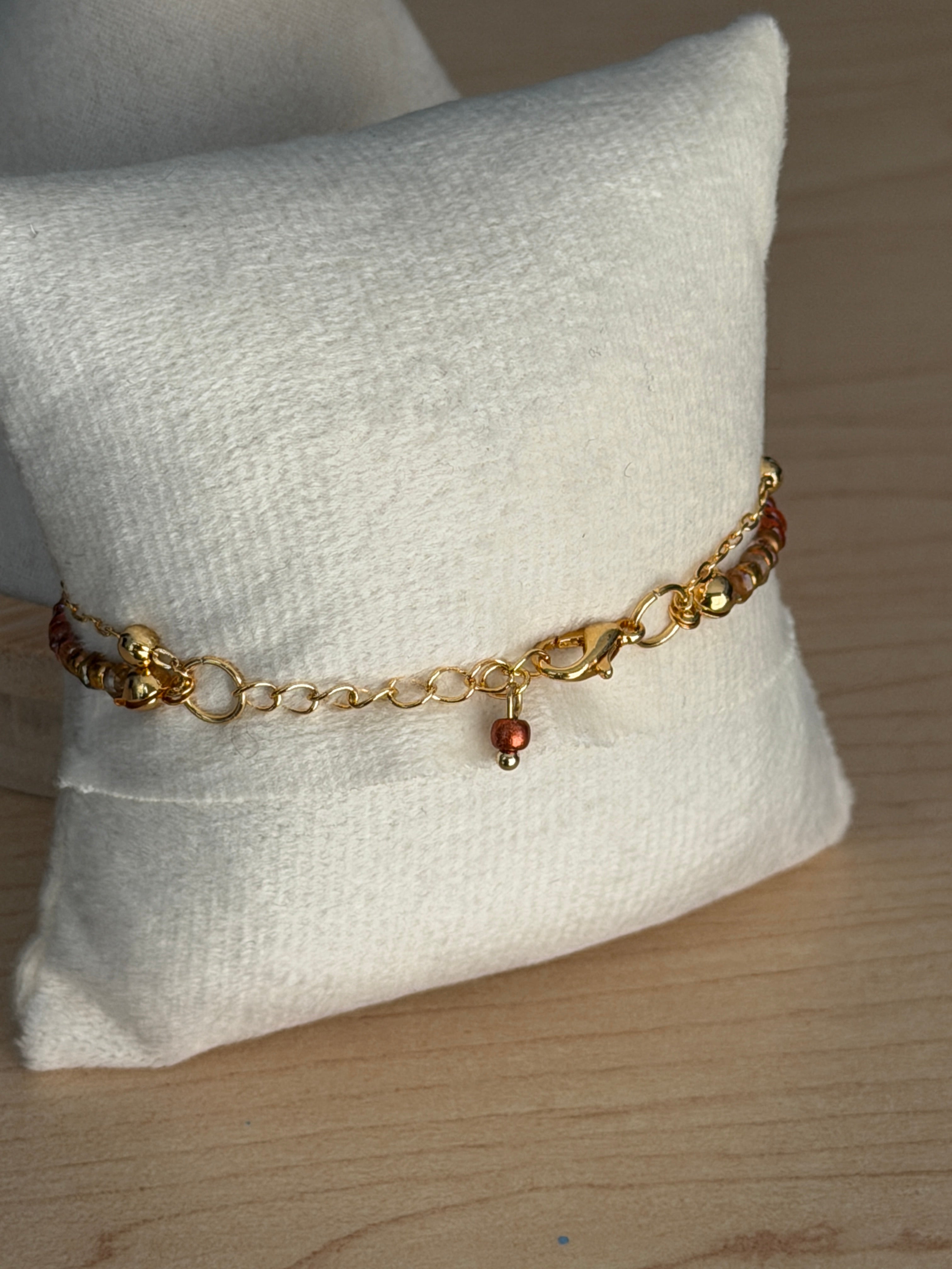 Duet #12 Bracelet Amber