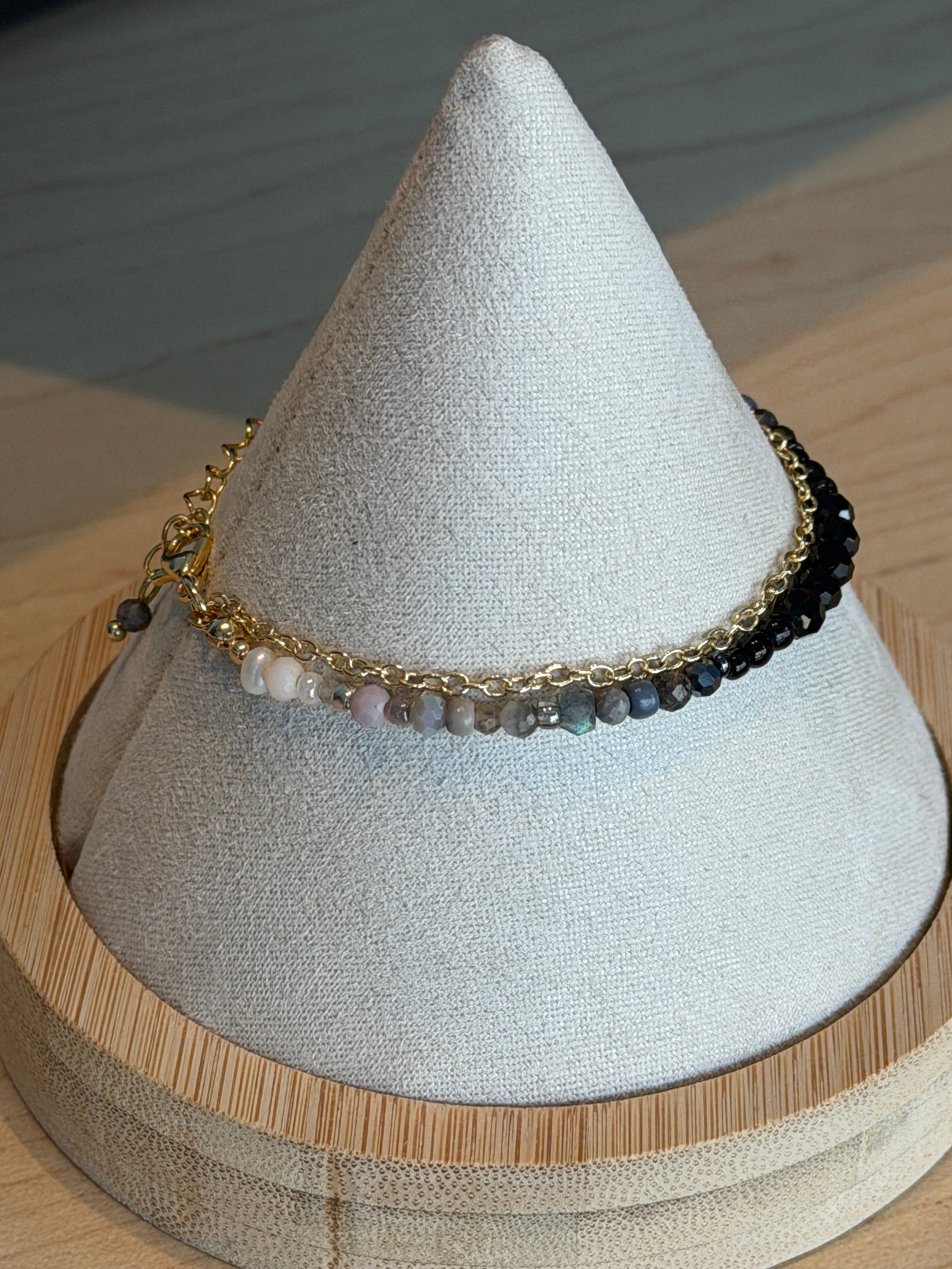 Duet bracelet #16 black