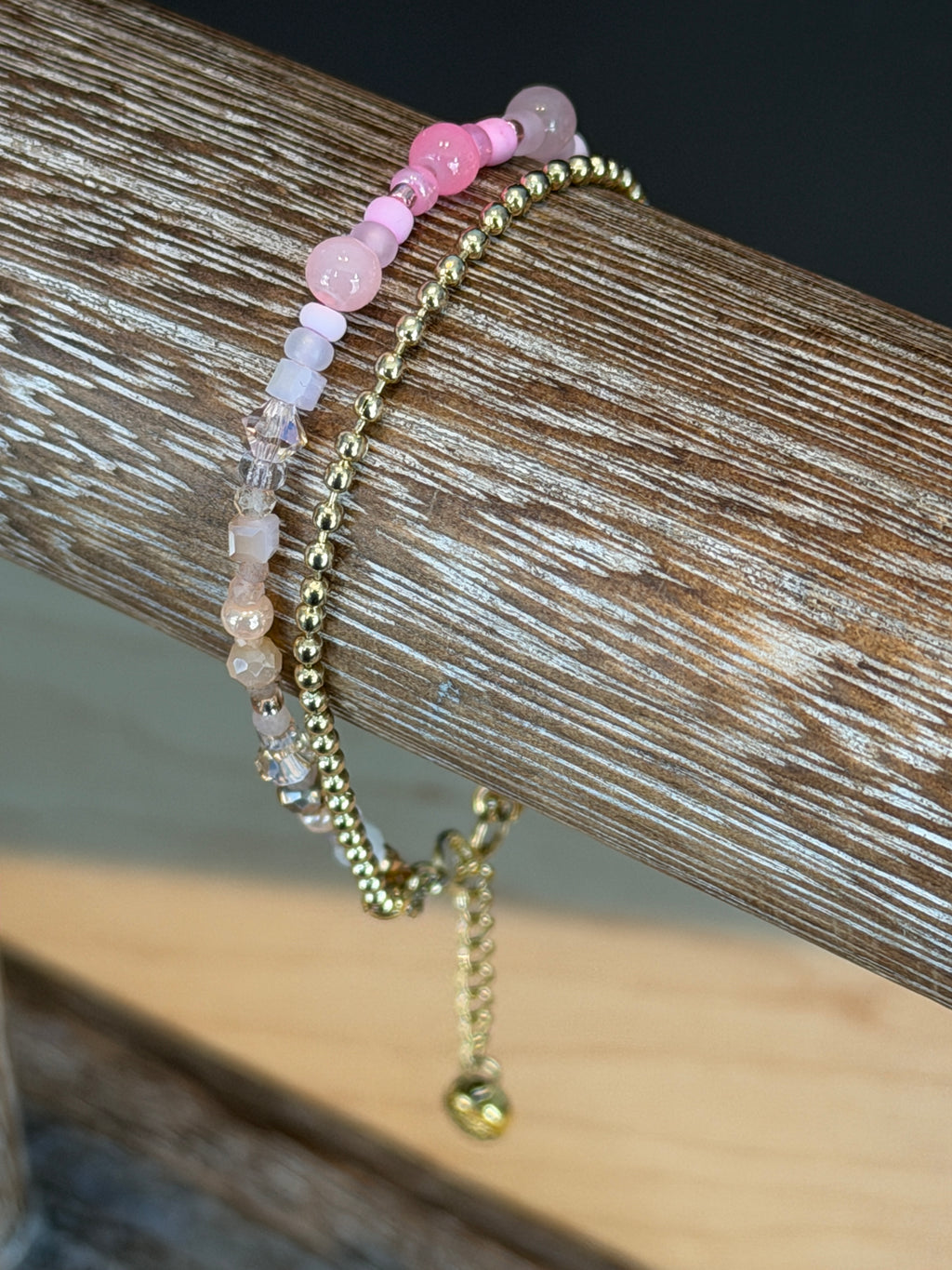 Duet bracelet #14 Pink
