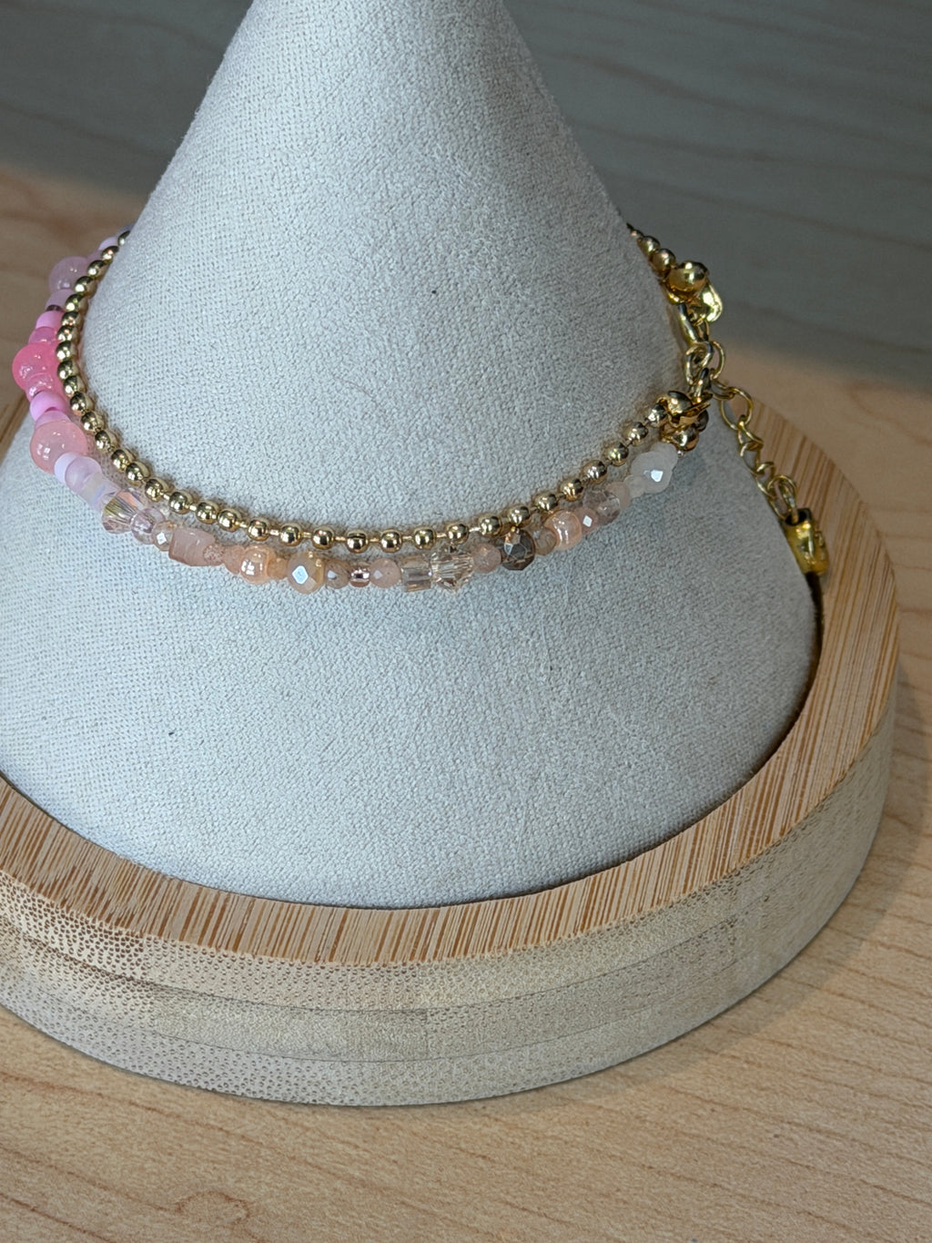 Duet bracelet #14 Pink