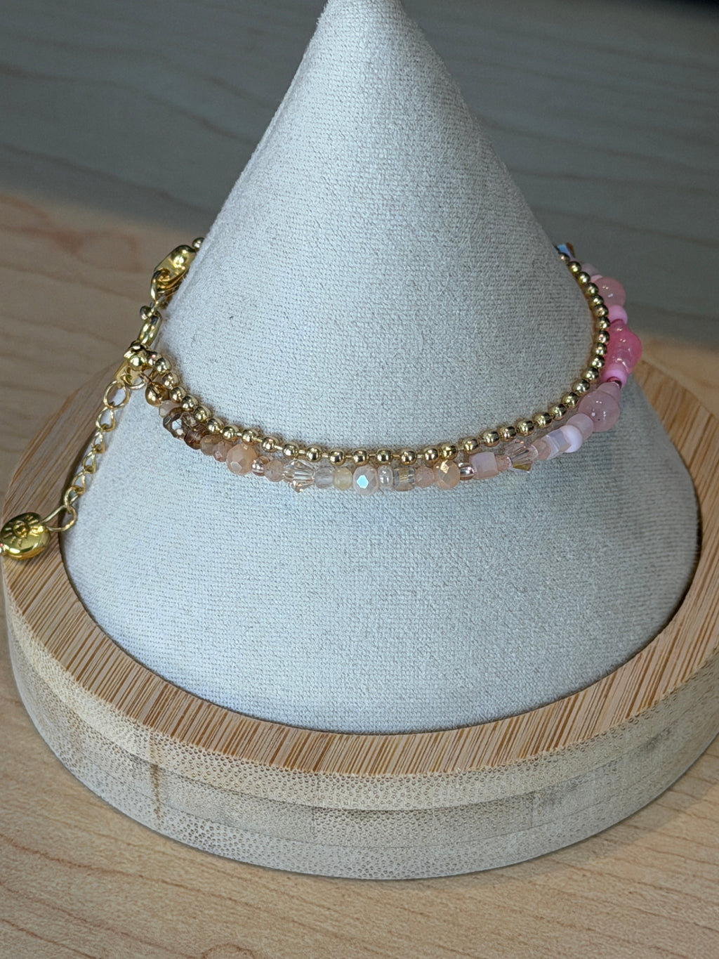 Duet bracelet #14 Pink