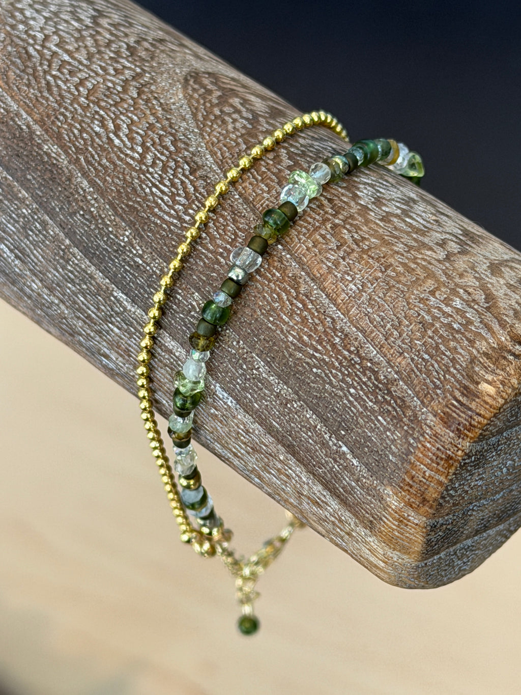 Duet Bracelet green @Evanston Made Storefront