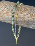 Duet Bracelet green @Evanston Made Storefront
