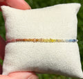 Solo bracelet #14 Mixed gemstones, glass, and pearl beads