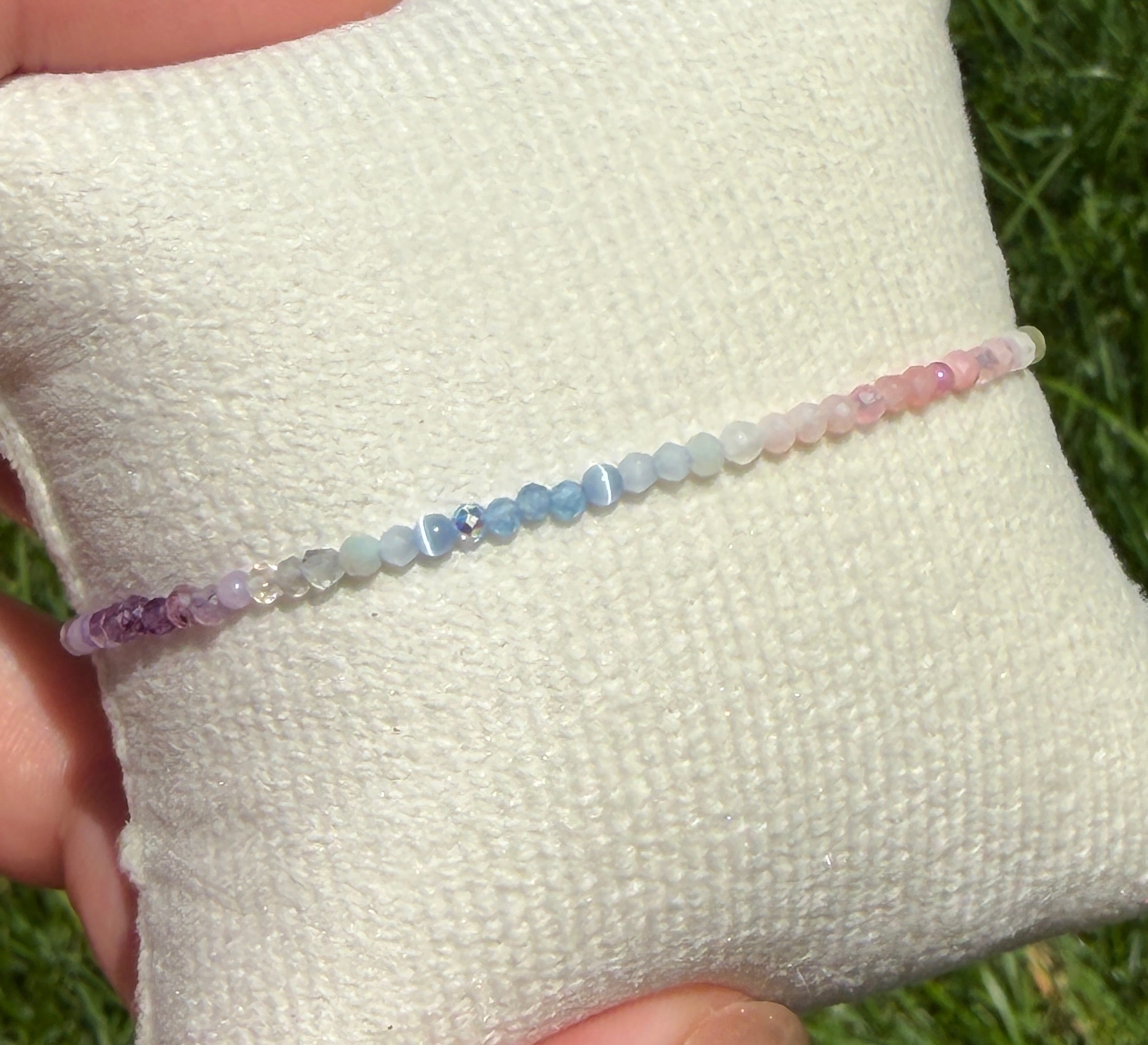 Solo bracelet #20 Mixed gemstones
