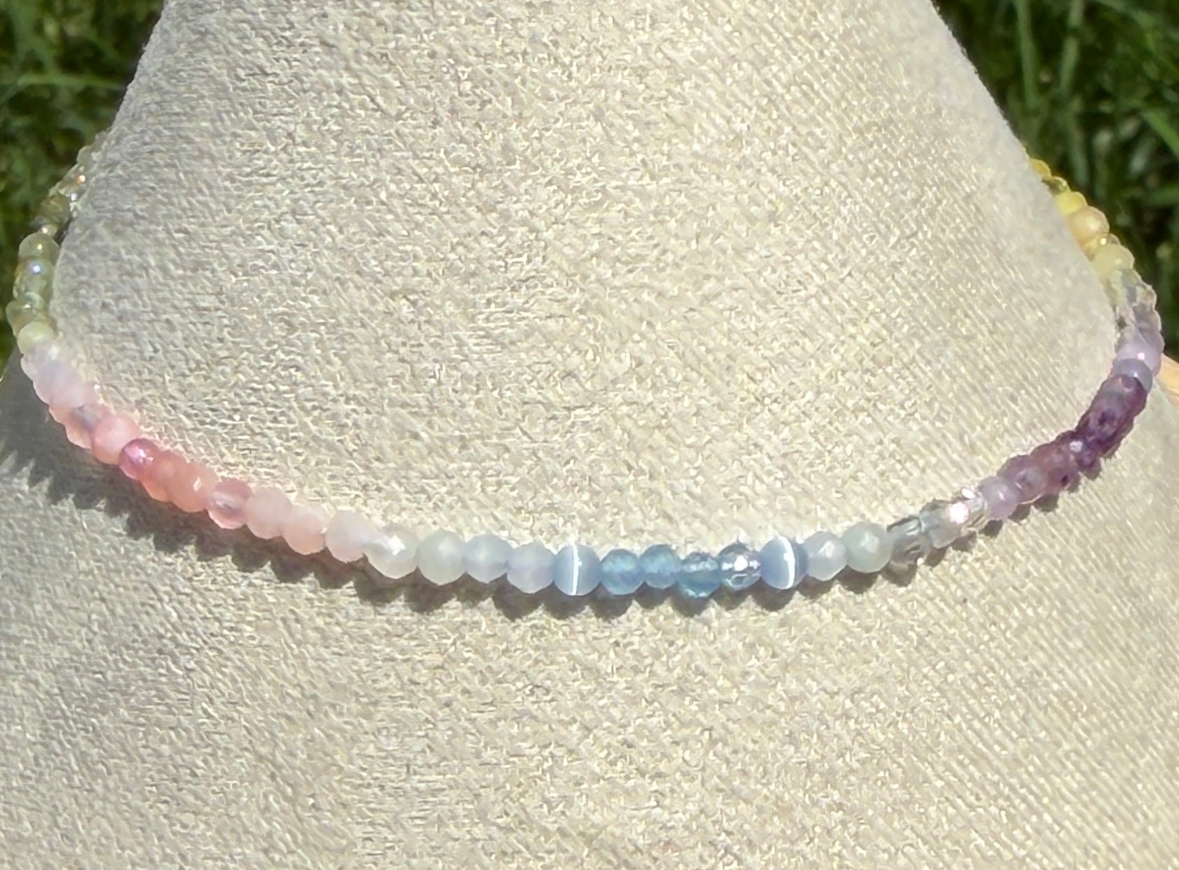 Solo bracelet #20 Mixed gemstones