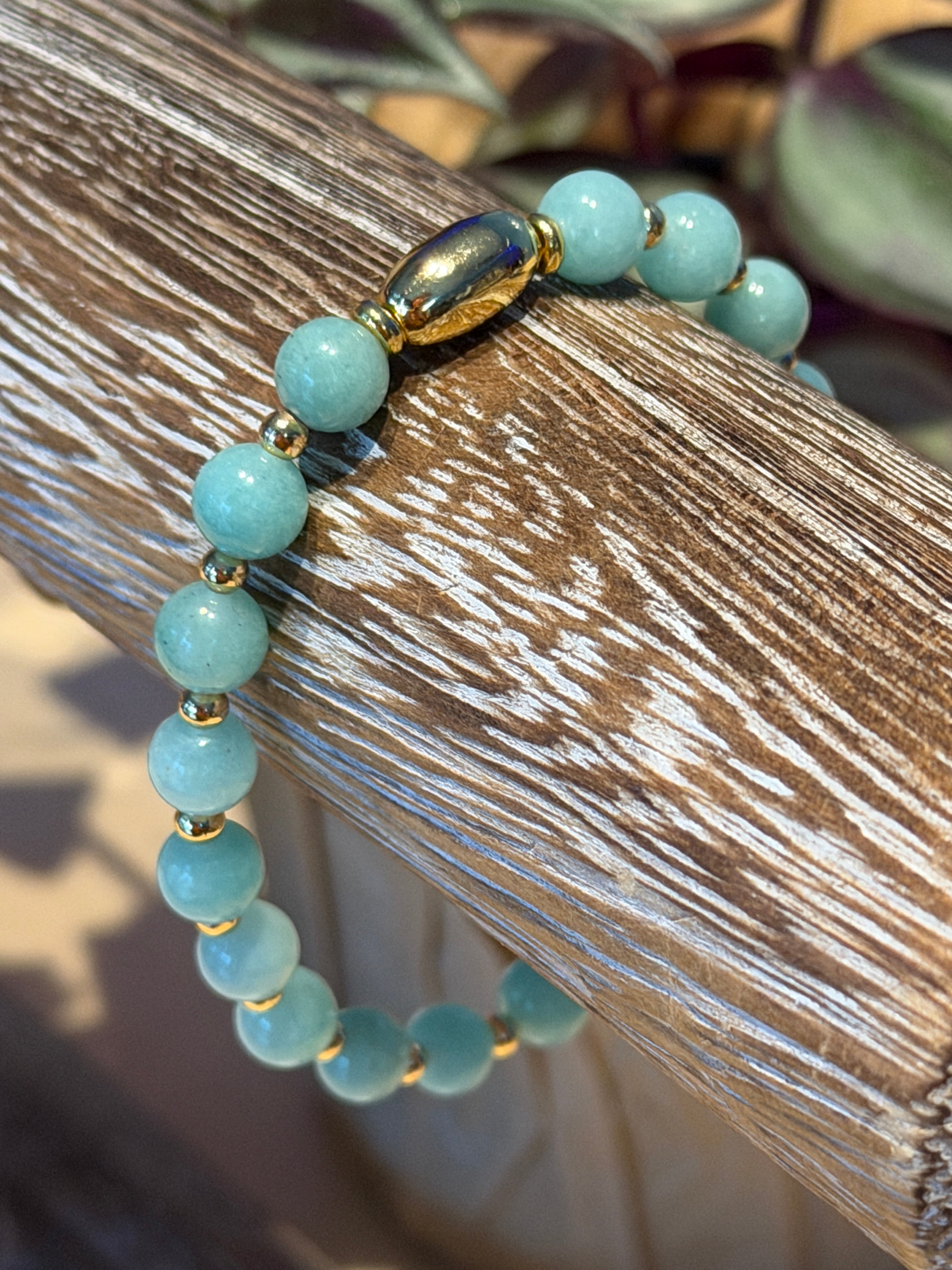 Amazonite bracelet @Evanston Made Storefront