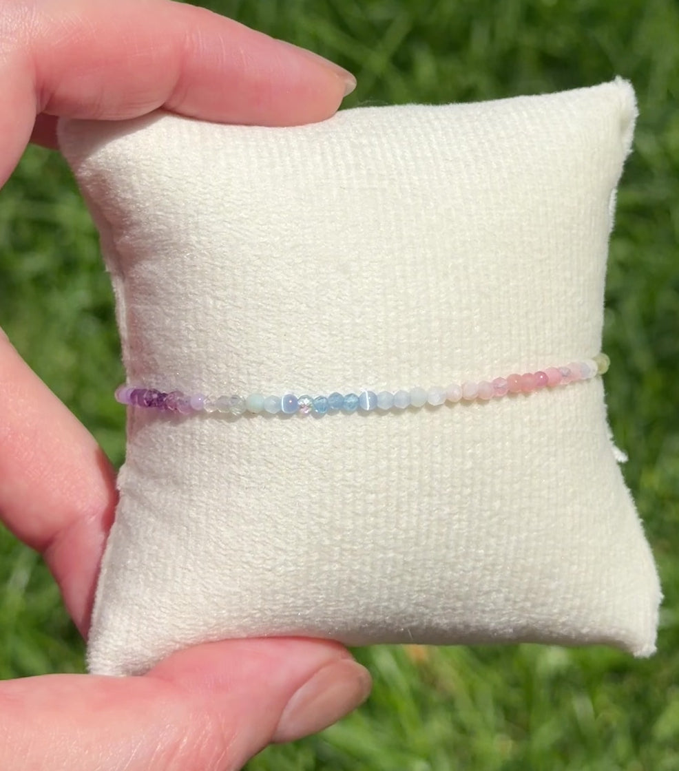 Solo bracelet #20 Mixed gemstones